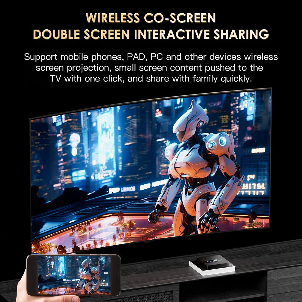 H20PRO Smart Android TV Box 16GB